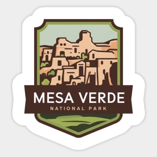 National Park Mesa Verde Sticker